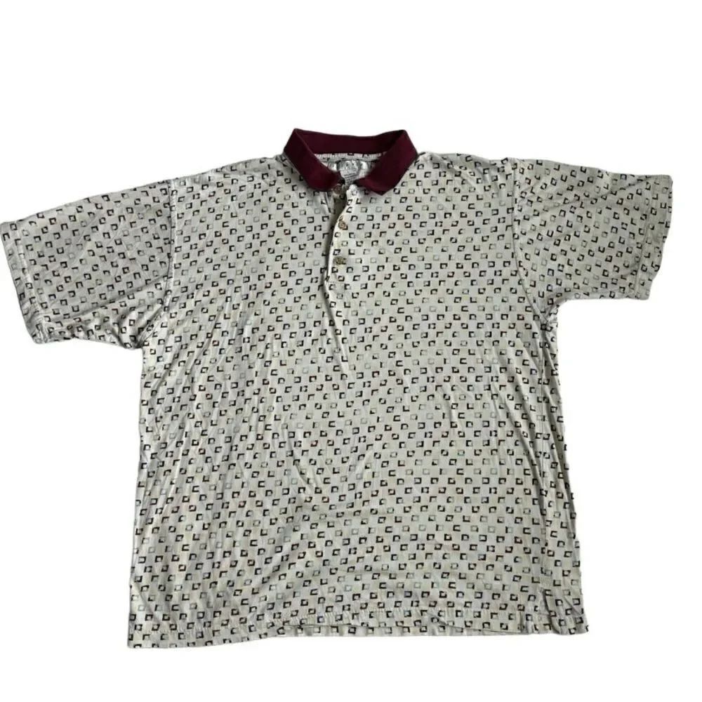 Tribute Mens Casual Shirt Short Sleeve 100% Cotton SZ L